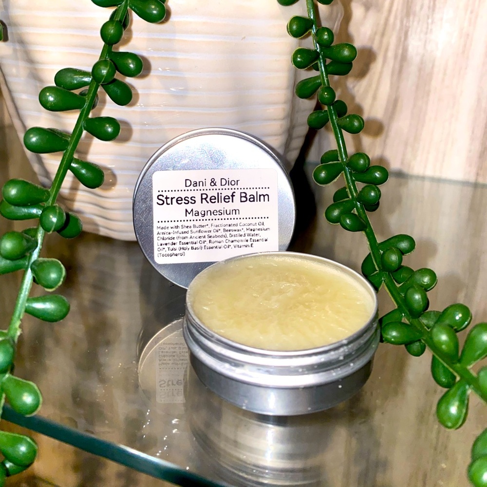 Stress Relief Balm-1oz- All Natural- handcrafted